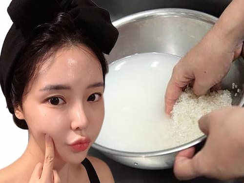 Cách làm sáng da bằng nước vo gạo